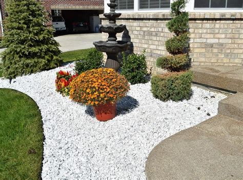 white rocks for landscaping lowes